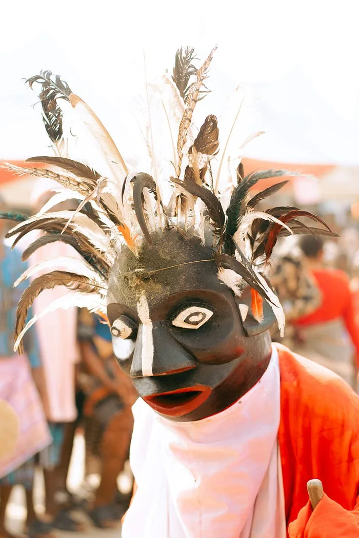 Ogbumadube is a popular Ekpeye masquerade dreaded by both men and women.